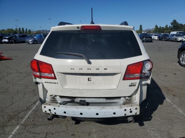 3C4PDCBG3DT593005 - 2013 DODGE JOURNEY SXT WHITE photo 6