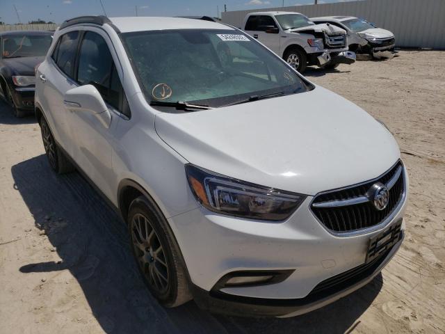 KL4CJ1SB0KB823110 - 2019 BUICK ENCORE SPORT TOURING WHITE photo 1