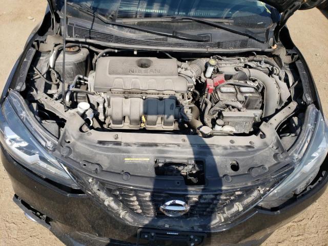 3N1AB7AP5HY203389 - 2017 NISSAN SENTRA S BLACK photo 11