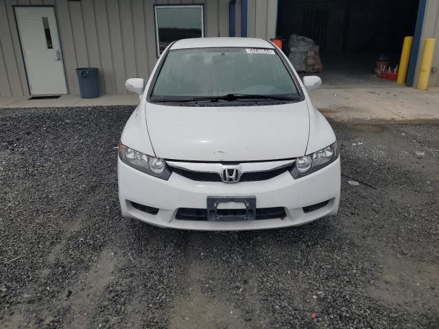 JHMFA3F27AS007923 - 2010 HONDA CIVIC HYBRID WHITE photo 5