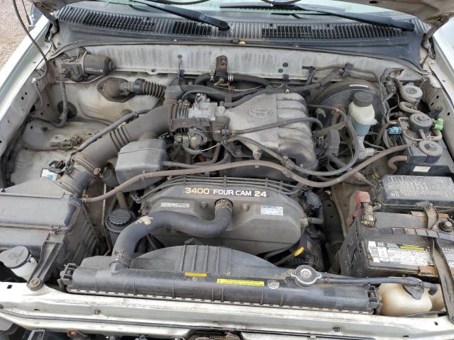 5TEGN92N31Z828252 - 2001 TOYOTA TACOMA DOUBLE CAB PRERUNNER SILVER photo 11