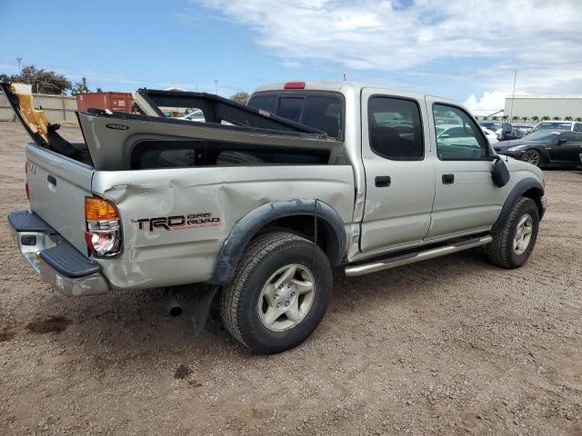 5TEGN92N31Z828252 - 2001 TOYOTA TACOMA DOUBLE CAB PRERUNNER SILVER photo 3