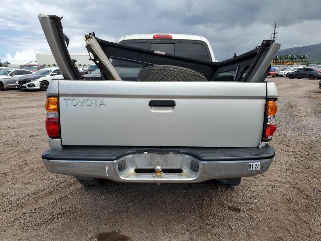 5TEGN92N31Z828252 - 2001 TOYOTA TACOMA DOUBLE CAB PRERUNNER SILVER photo 6