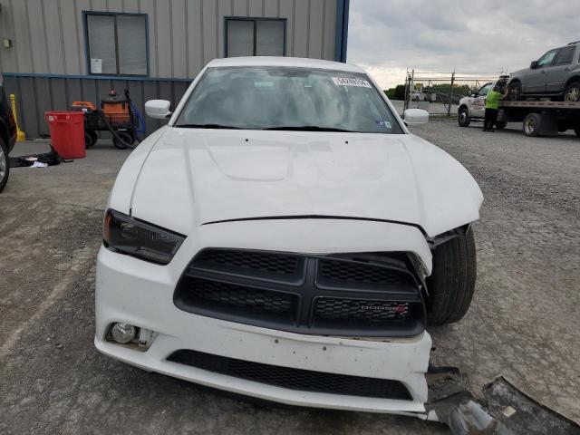 2C3CDXAT8CH255891 - 2012 DODGE CHARGER POLICE WHITE photo 5