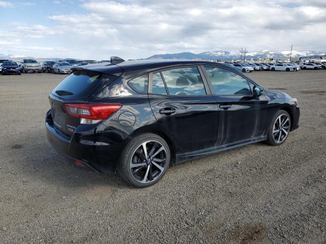 4S3GTAM67P3717403 - 2023 SUBARU IMPREZA SPORT შავი ფოტო 3