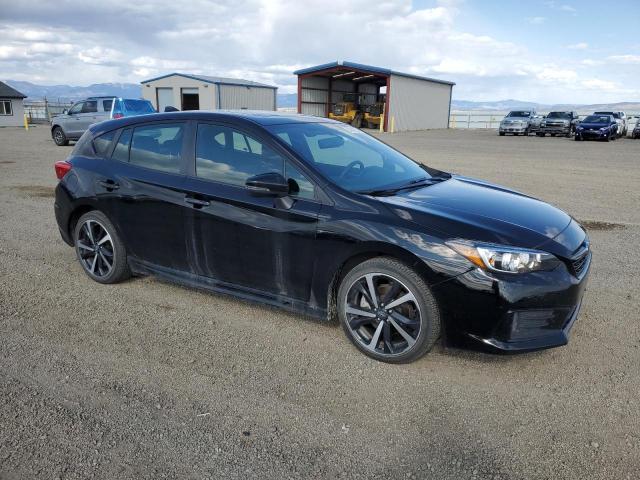 4S3GTAM67P3717403 - 2023 SUBARU IMPREZA SPORT შავი ფოტო 4