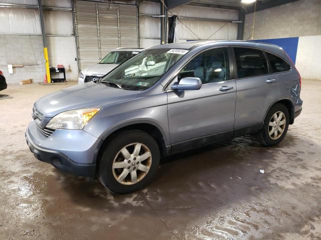 JHLRE48737C005125 - 2007 HONDA CR-V EXL BLUE photo 1