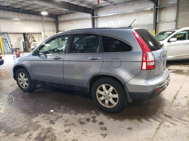 JHLRE48737C005125 - 2007 HONDA CR-V EXL BLUE photo 2