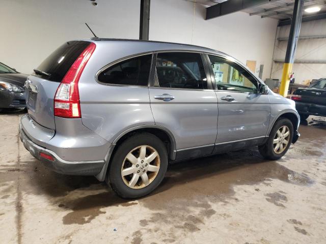 JHLRE48737C005125 - 2007 HONDA CR-V EXL BLUE photo 3