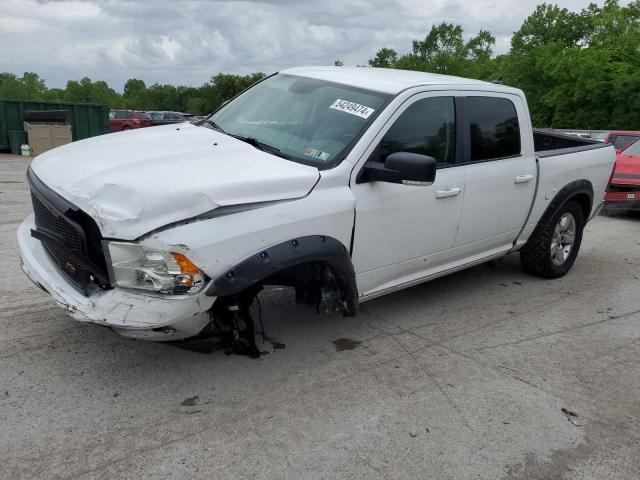 1C6RR7LT9KS690020 - 2019 RAM 1500 CLASS SLT WHITE photo 1