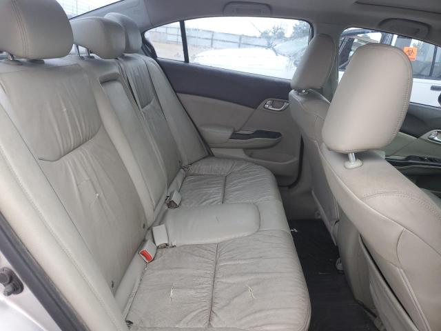 2HGFB2F92CH321805 - 2012 HONDA CIVIC EXL ვერცხლისფერი ფოტო 10