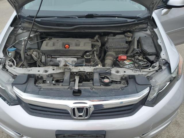 2HGFB2F92CH321805 - 2012 HONDA CIVIC EXL ვერცხლისფერი ფოტო 11