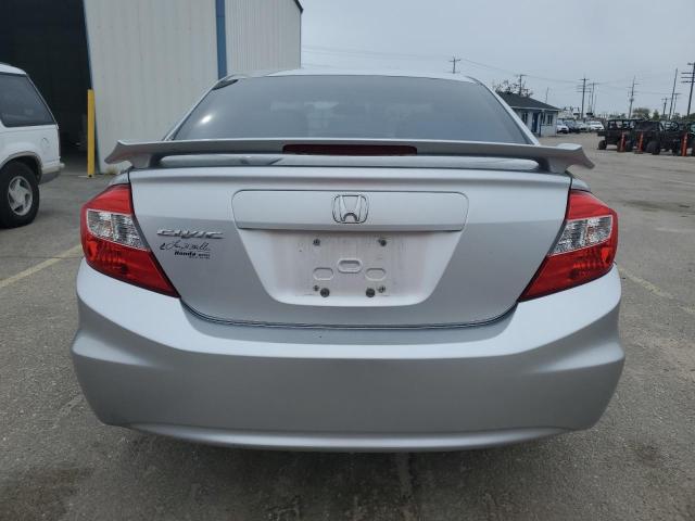 2HGFB2F92CH321805 - 2012 HONDA CIVIC EXL ვერცხლისფერი ფოტო 6