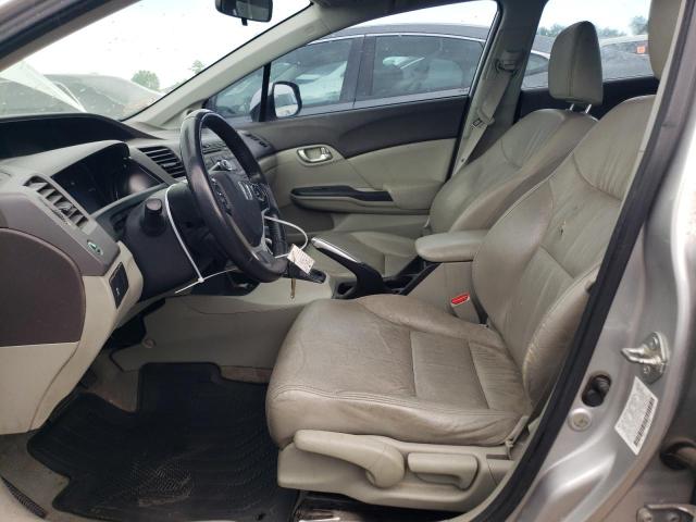 2HGFB2F92CH321805 - 2012 HONDA CIVIC EXL ვერცხლისფერი ფოტო 7