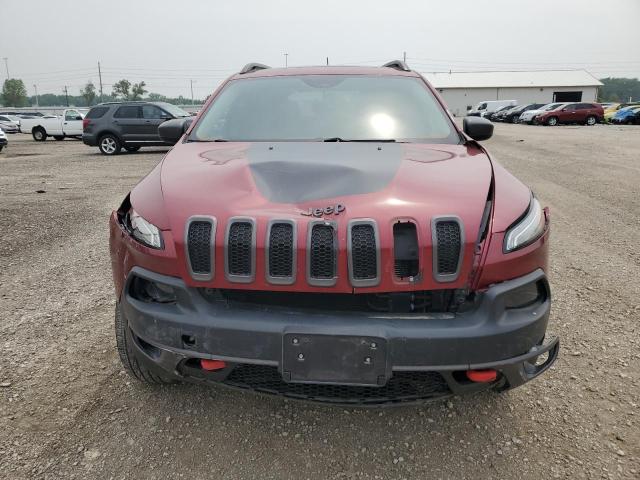1C4PJMBS0FW733320 - 2015 JEEP CHEROKEE TRAILHAWK 勃艮第红 照片 5