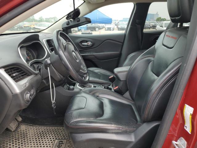1C4PJMBS0FW733320 - 2015 JEEP CHEROKEE TRAILHAWK 勃艮第红 照片 7