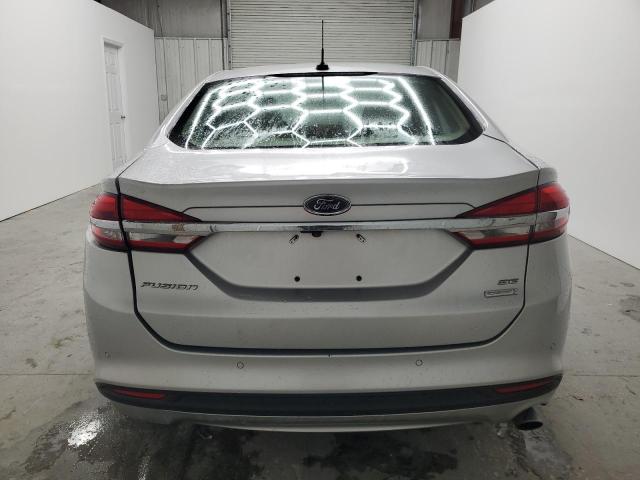 3FA6P0HD8JR113506 - 2018 FORD FUSION SE SILVER photo 6