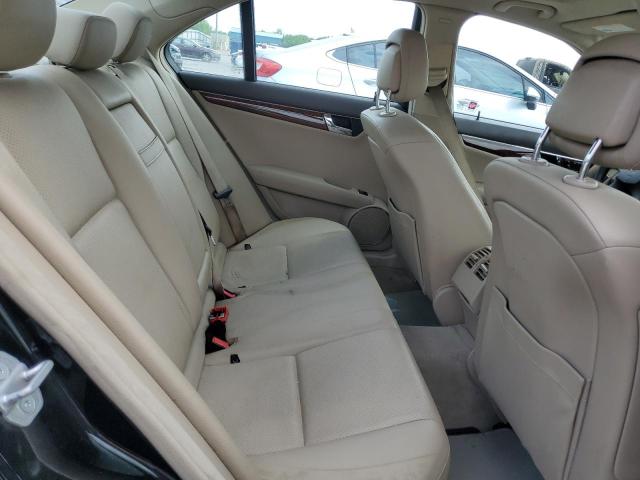 WDDGF8BB2BR163103 - 2011 MERCEDES-BENZ C 300 4MATIC BLACK photo 10