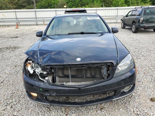WDDGF8BB2BR163103 - 2011 MERCEDES-BENZ C 300 4MATIC BLACK photo 5