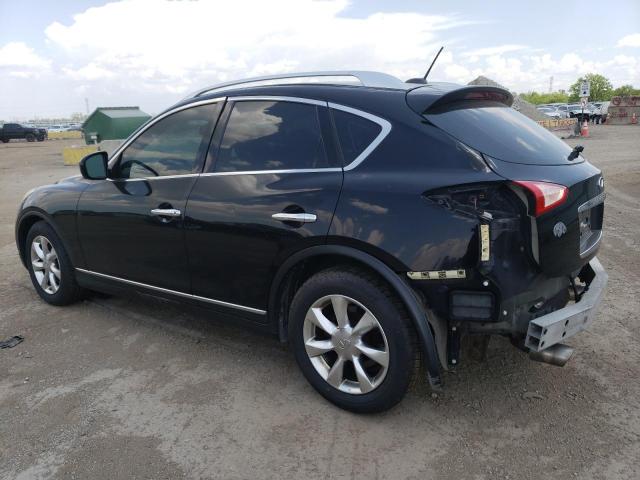 JNKAJ09F28M358518 - 2008 INFINITI EX35 BASE BLACK photo 2