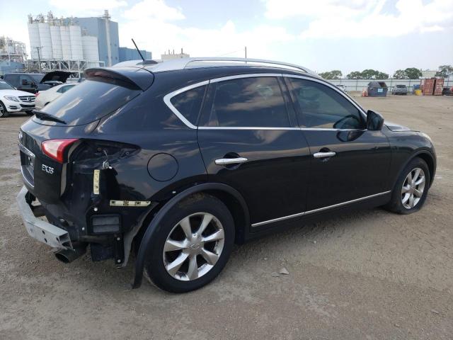 JNKAJ09F28M358518 - 2008 INFINITI EX35 BASE შავი ფოტო 3