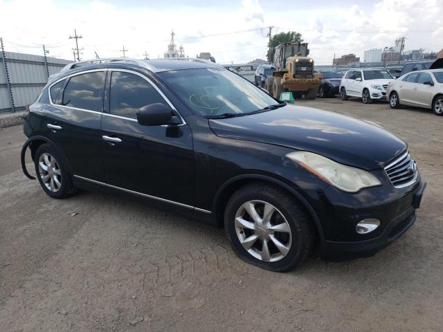 JNKAJ09F28M358518 - 2008 INFINITI EX35 BASE შავი ფოტო 4