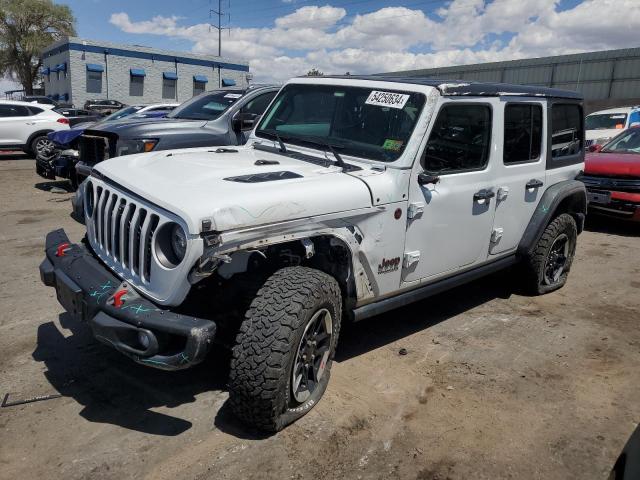 1C4HJXFG8MW599696 - 2021 JEEP WRANGLER RUBICON WHITE photo 1