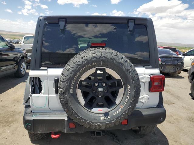 1C4HJXFG8MW599696 - 2021 JEEP WRANGLER RUBICON WHITE photo 6