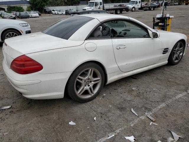 WDBSK75F36F116063 - 2006 MERCEDES-BENZ SL 500 WHITE photo 3