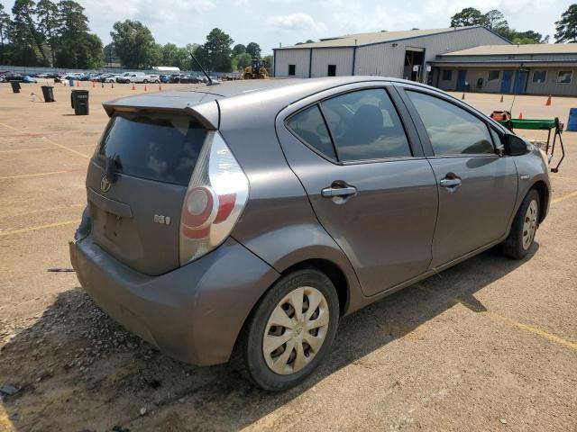 JTDKDTB34D1544460 - 2013 TOYOTA PRIUS C GRAY photo 3