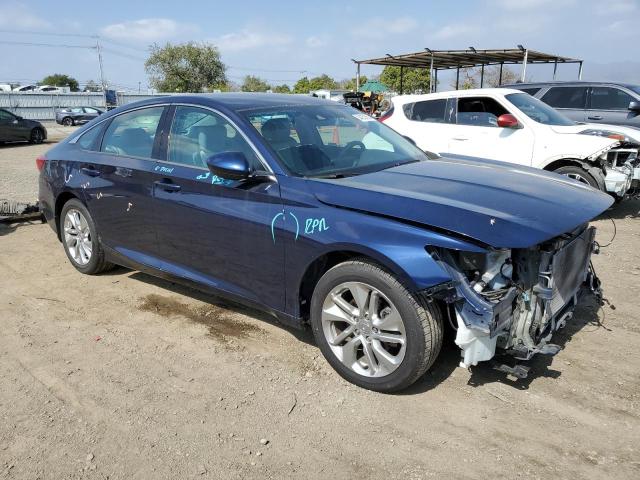 1HGCV1F17JA187318 - 2018 HONDA ACCORD LX BLUE photo 4