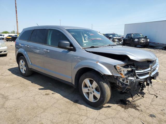 3C4PDCAB8FT727449 - 2015 DODGE JOURNEY SE SILVER photo 4