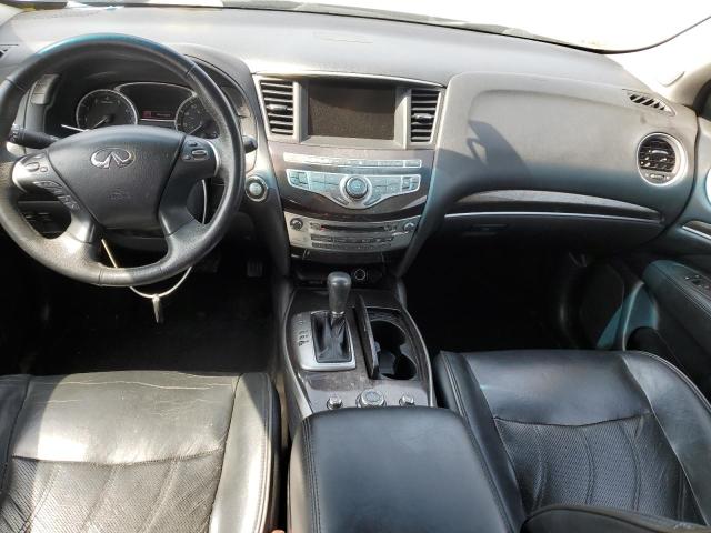 5N1AL0MN6DC332431 - 2013 INFINITI JX35 SILVER photo 8