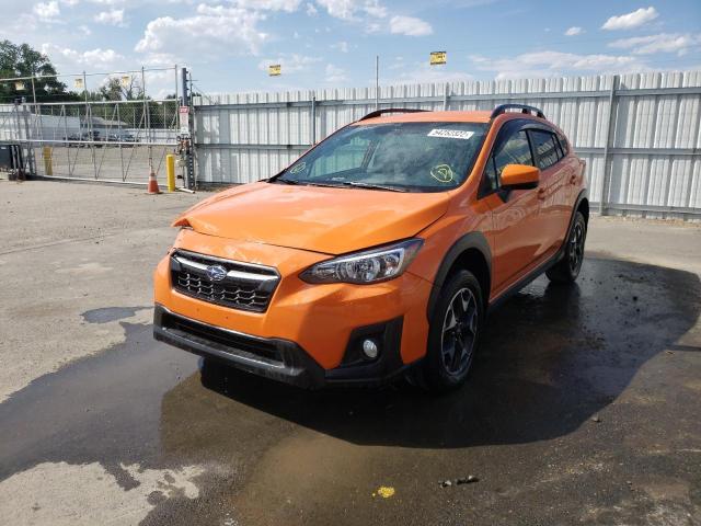JF2GTACC3KH347782 - 2019 SUBARU CROSSTREK PREMIUM 橙色 照片 2