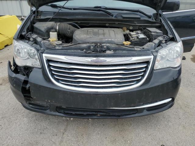 2C4RC1BG0DR681139 - 2013 CHRYSLER TOWN & COU TOURING Schwarz Foto 12
