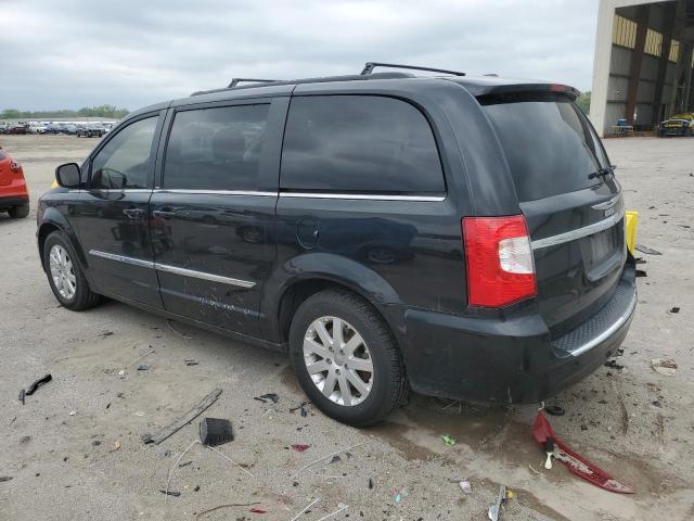 2C4RC1BG0DR681139 - 2013 CHRYSLER TOWN & COU TOURING Schwarz Foto 2