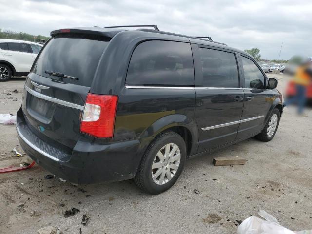 2C4RC1BG0DR681139 - 2013 CHRYSLER TOWN & COU TOURING Schwarz Foto 3