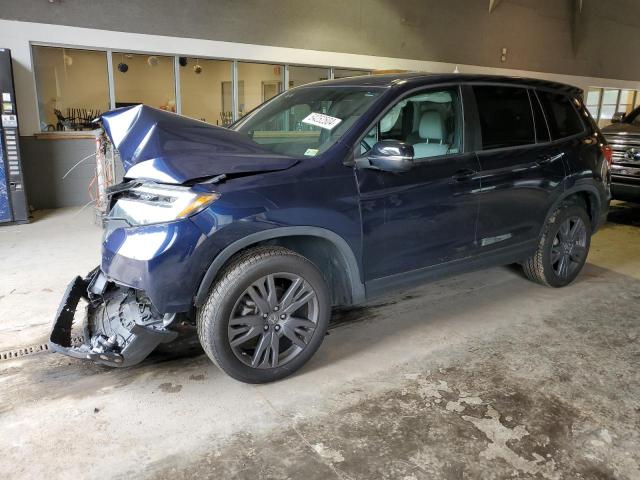 5FNYF8H58KB009243 - 2019 HONDA PASSPORT EXL BLUE photo 1