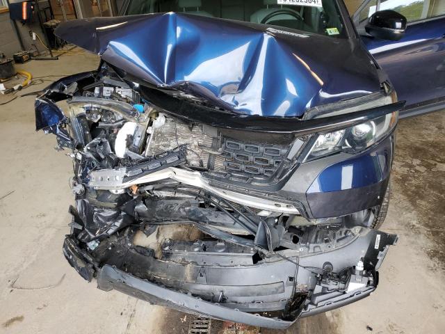 5FNYF8H58KB009243 - 2019 HONDA PASSPORT EXL BLUE photo 12