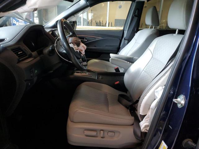 5FNYF8H58KB009243 - 2019 HONDA PASSPORT EXL BLUE photo 7