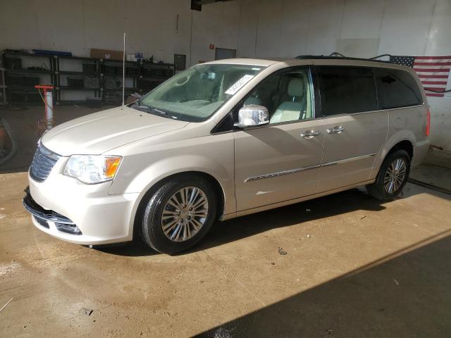2C4RC1CG9DR534350 - 2013 CHRYSLER TOWN & COU TOURING L GOLD photo 1