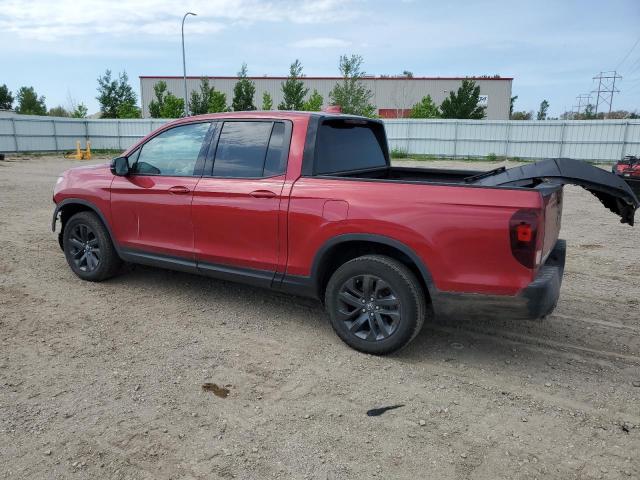 5FPYK3F14NB008374 - 2022 HONDA RIDGELINE SPORT MAROON photo 2