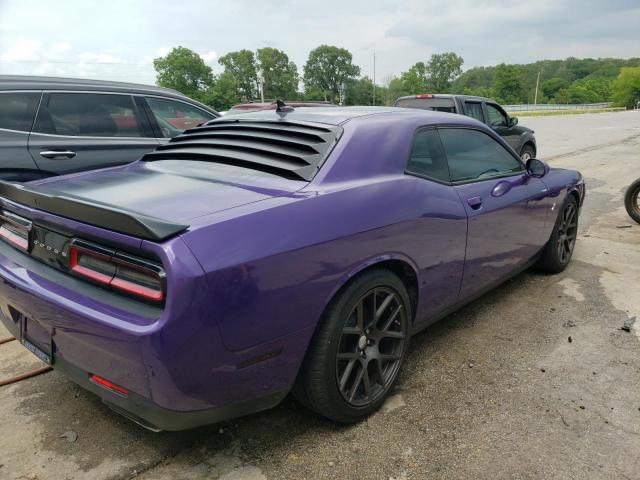 2C3CDZFJ9GH152651 - 2016 DODGE CHALLENGER R/T SCAT PACK PURPLE photo 3