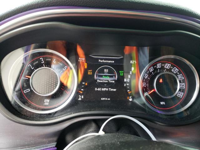 2C3CDZFJ9GH152651 - 2016 DODGE CHALLENGER R/T SCAT PACK PURPLE photo 9