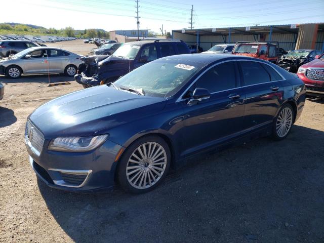 3LN6L5F93HR633698 - 2017 LINCOLN MKZ RESERVE ლურჯი ფოტო 1