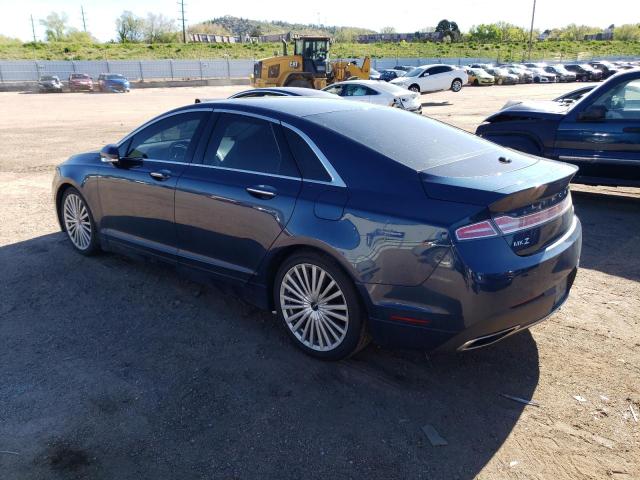 3LN6L5F93HR633698 - 2017 LINCOLN MKZ RESERVE ლურჯი ფოტო 2