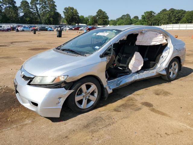 2HGFA16699H325684 - 2009 HONDA CIVIC LX-S Արծաթագույն լուսանկար 1