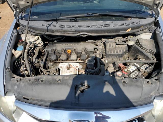 2HGFA16699H325684 - 2009 HONDA CIVIC LX-S Արծաթագույն լուսանկար 11