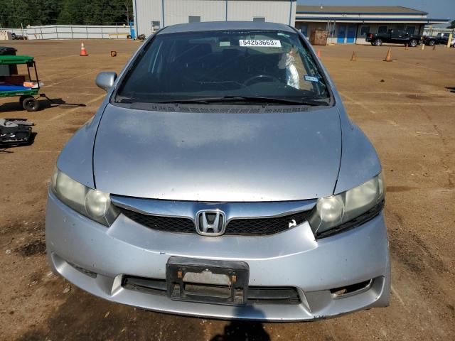 2HGFA16699H325684 - 2009 HONDA CIVIC LX-S Արծաթագույն լուսանկար 5