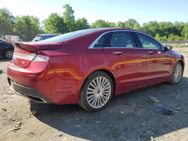 3LN6L5E98HR609415 - 2017 LINCOLN MKZ RESERVE წითელი ფოტო 3